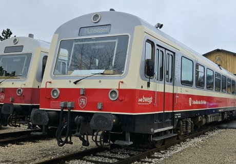 NE 81-Vt 41 im SAB-Farbschema neu lackiert